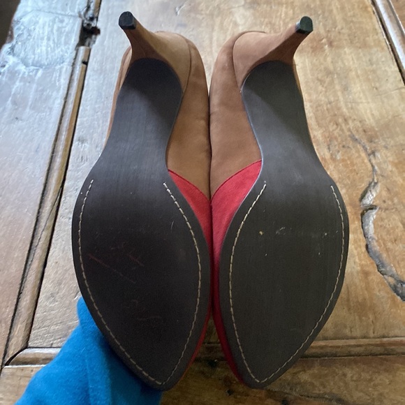 Pilcro Anthropologie Suede Heels - Picture 7 of 9